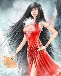 美人若兮顾盼流离的意思